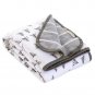 - Reversible Blanket, Nursery, Stroller & Tummy-Time Organic Jersey Cotton Quilt