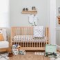 - Reversible Blanket, Nursery, Stroller & Tummy-Time Organic Jersey Cotton Quilt