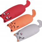 3 Pack Cat Catnip Toys for Indoor Cats Playing Chewing Teeth Cleaning Toys - Cre