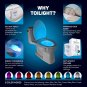 The Original Toilet Night Light Tech Gadget. Fun Bathroom Motion Sensor LED Ligh