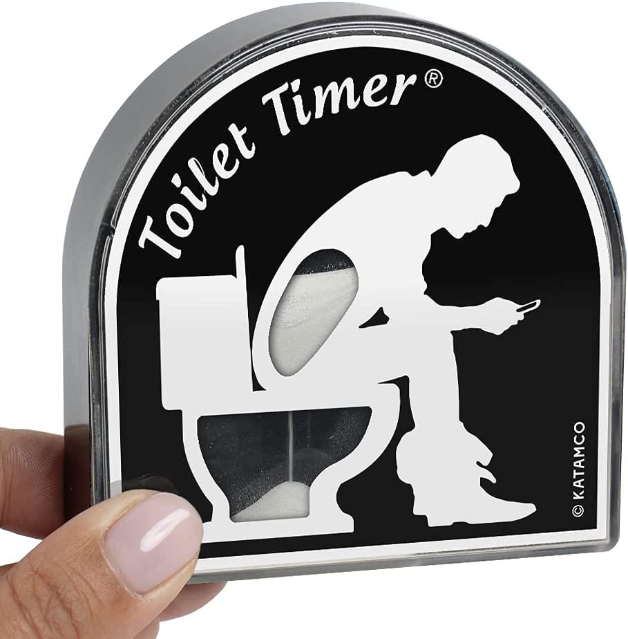 Toilet Timer by  (Classic), Funny Gifts for Men, Husband, Dad, Fathers Day, Birt
