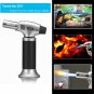 Butane Torch S400, Refillable Kitchen Torch Lighter, Fit All Butane Tanks Blow T