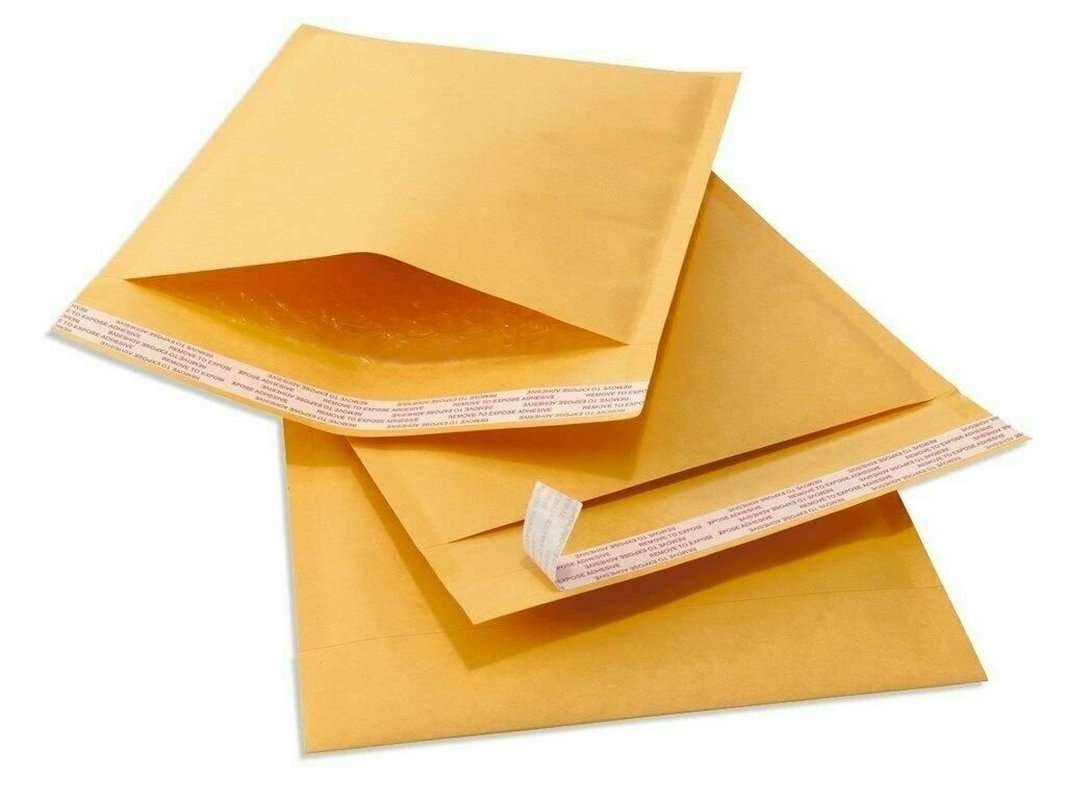 20 #1 7.25X12 Kraft Bubble Padded Envelopes Mailers Shipping Case 7.25"X12"