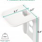 Outlet Shelf Wall Holder, Standard Vertical Duplex Decorative Outlet Space Savin