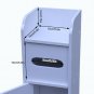 3-Tier Bathroom Storage Corner Floor Cabinet Bathroom Organizer Shelf Saving Spa