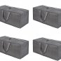 Heavy Duty Extra Large Moving Bags W/ Backpack Straps Strong Handles & Zippers,