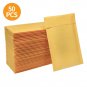 50Pcs 6X10 Inches Kraft Bubble Mailers Self Seal Padded Envelopes, Pack of 50