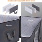 Large Capacity Clothes Storage Bag Organizer with Reinforced Handle Thick Fabric