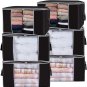 Large Capacity Clothes Storage Bag Organizer with Reinforced Handle Thick Fabric