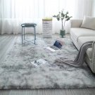Area Rug Warm Soft Faux Fur Luxury Plush Throw  Knitted 5.3x6.6 Care Carpet
