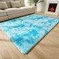Ultra Soft Area Rug Non-Skid Fluffy 5'X8' Light Grey Faux Fur Rugs Any Room