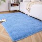 Ultra Soft Fluffy Area Rug Any Room Plush Room Home Decorate Rug, 4x6 Hot Pink
