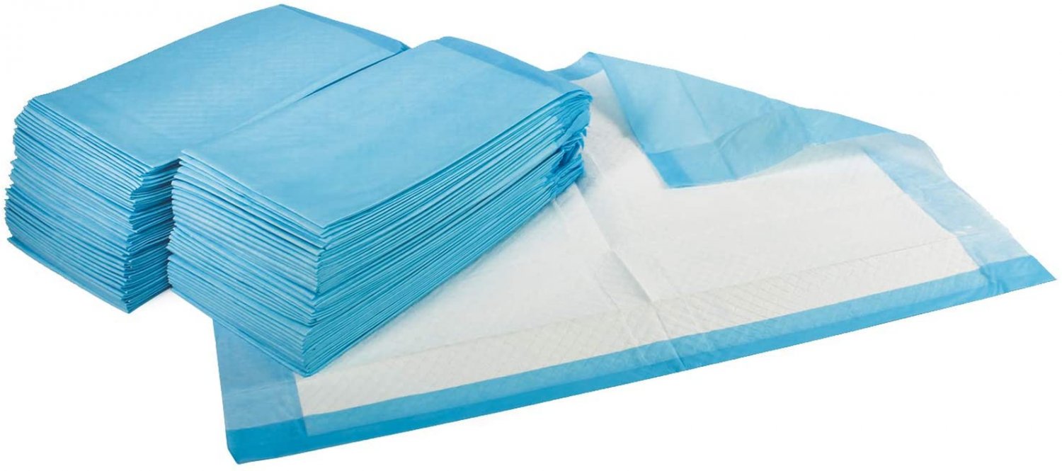 Medpride Disposable Underpads 17'' X 24'' (100Count) Incontinence Pads