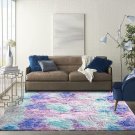 Fluffy Faux Fur Area Rug Soft Lux Any Room  Bed Side Plush  Light Purple 6'X9'