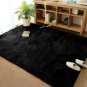 Modern Large Rug Room Decorative Non-Slip Fur Area Comfy Floor Carpet 5X8 Black