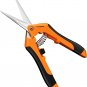 6.5 Inch Gardening Scissors Hand Pruner Pruning Shear with Straight Stainless St