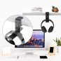 [Upgrade] Foldable Headphone Stand Hanger Holder Aluminum Headset Soundbar Stand