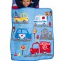 Funhouse Explore Planets & Outer Space - Kids Nap Mat Set – Includes Pillow and