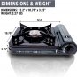 GAS ONE NEW 10,000 BTU CSA List Portable Butane Gas Stove with Carrying Case CSA