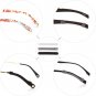 Soft Silicone Eyeglasses Temple Tips Sleeve Retainer,Anti-Slip Elastic Comfort G