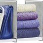 ® Vela™ Shelf Dividers - Closet Shelf Organizer (Set of 2) - Platinum