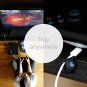 6 Pack Cable Clips - Cord Organizer - Desk Cable Management - Wire Holder Syste
