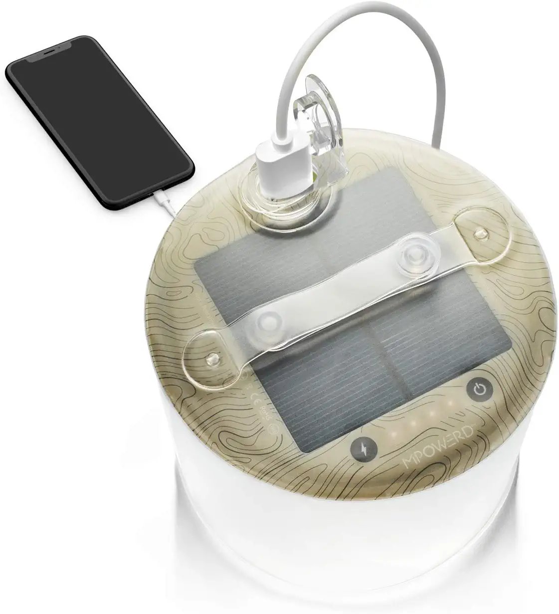 Luci Base: All-In-One Solar Inflatable Light + Phone Charger