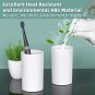 Bathroom Toothbrush Holder Wall Mounted Automatic Toothpaste Dispenser - Electri