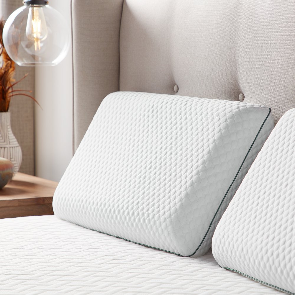 Pillow Gel Memory Temperature Regulating Gel Memory Foam Bed One Pillow Standard