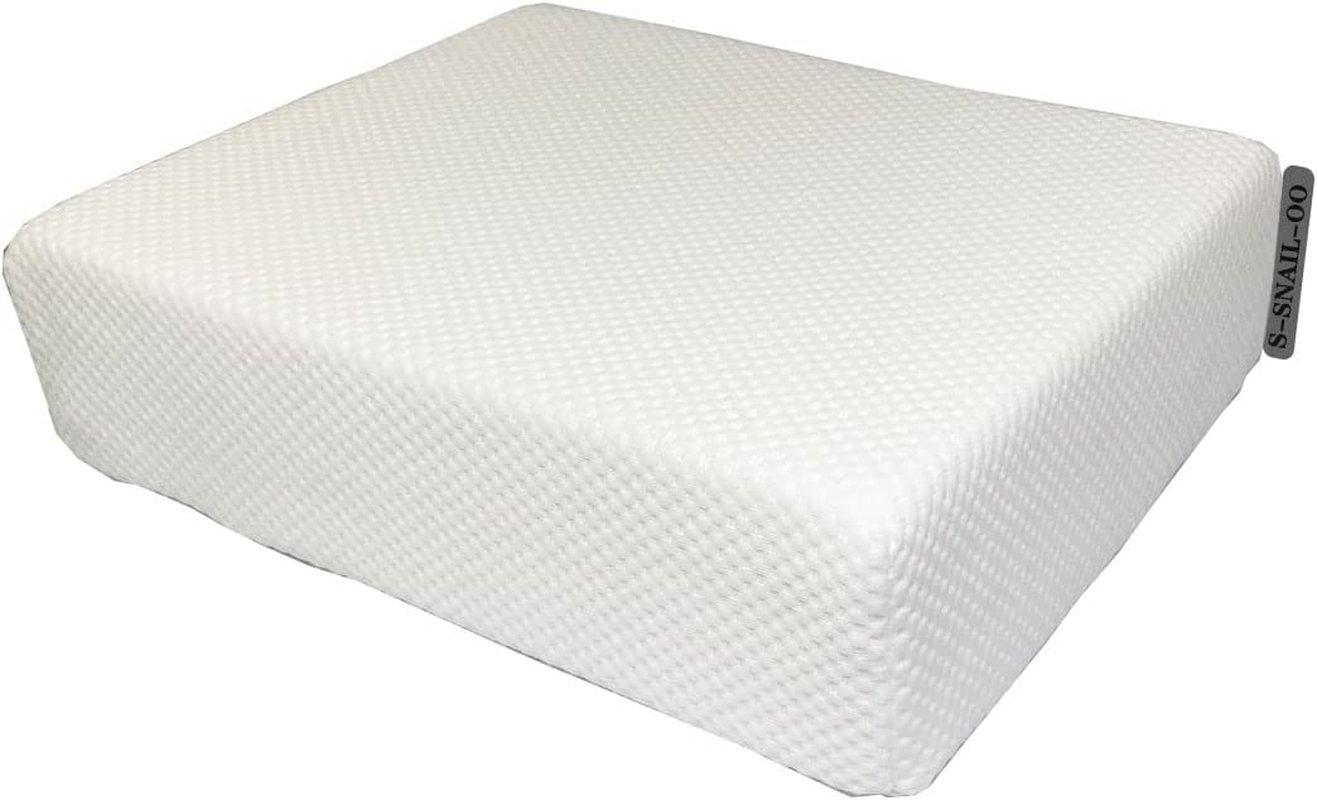 Cube Memory Foam Pillow for Side Sleepers, Thickness (4"/5"/6"), Ergonomic Memor