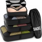 Pak - 5 Set Packing Cubes - Travel Organizers with Laundry Bag