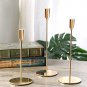 Gold Candle Holders Set, Decorative Candlestick Holder for Formal Events, Gifts