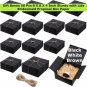 Gift Boxes 50 Pcs 8 X 8 X 4 Inch Sturdy with Lids Bridesmaid Proposal Box Paper