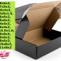 Shipping Boxes All Sizes Black or Pink 26 Pack, Corrugated Cardboard Mailing Box