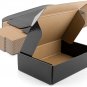 Shipping Boxes All Sizes Black or Pink 26 Pack, Corrugated Cardboard Mailing Box