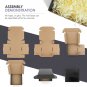 Shipping Boxes All Sizes Black or Pink 26 Pack, Corrugated Cardboard Mailing Box