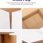 White Corrugated Mailing Box 9X6X4'' Shipping Boxes Cardboard for Small Business