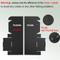 25 or 50 Pack Small Sizes Shipping Boxes, Black or White Corrugated Cardboard Ma