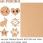 Various Sizes 50 Pack Brown Corrugated Cardboard Sheets Flat Cardboard Sheets Ca