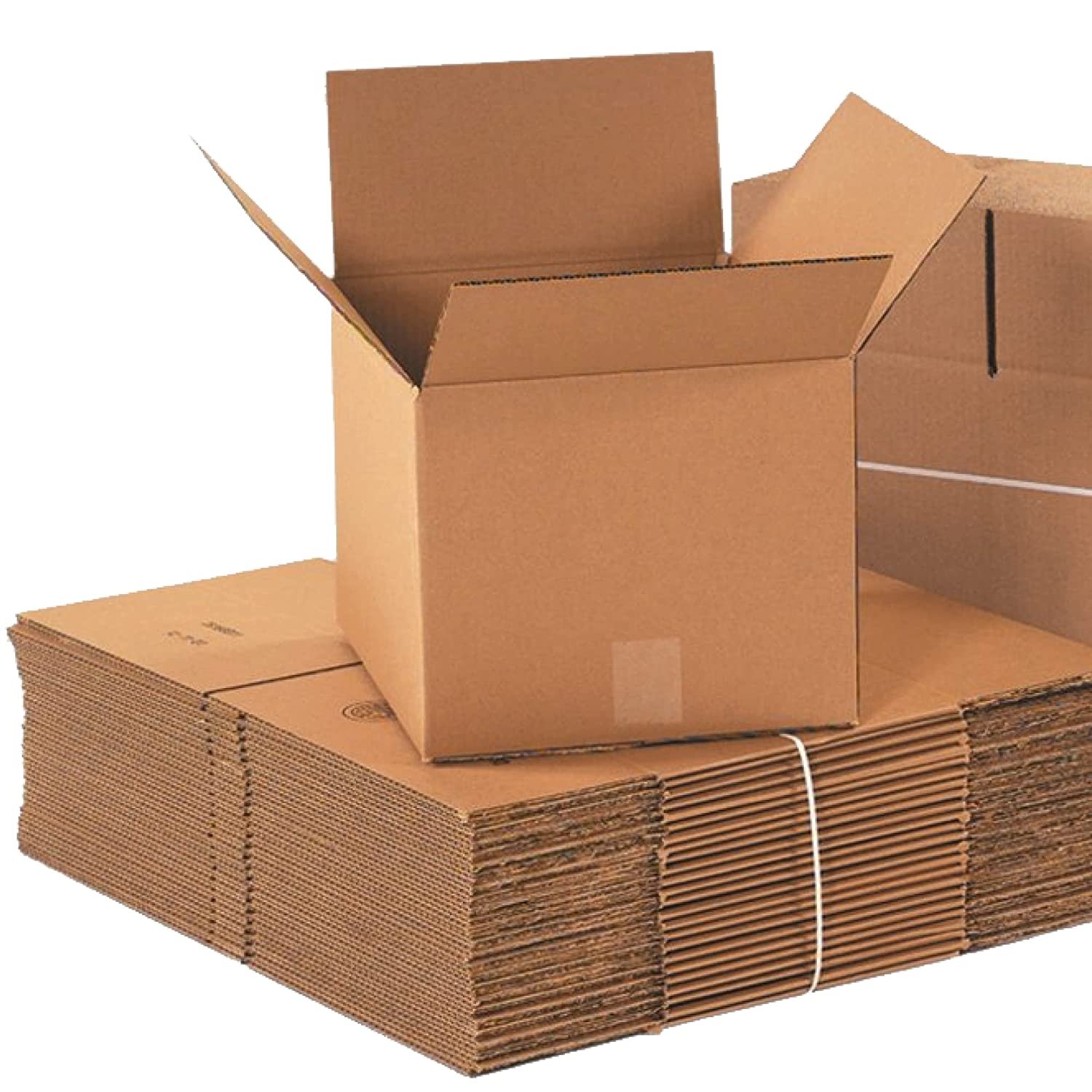Shipping Boxes Medium 12"L X 12"W X 12"H, 25-Pack | Corrugated Cardboard Box for
