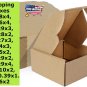 Shipping Boxes All Sizes Pack 20, 25, 50 Small Corrugated Durable Mailers Boxes