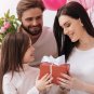 Brown Gift Boxes 4X4X4'' Square Gift Box with Lid, 50 Pcs, Bridesmaid Proposal G