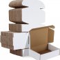 Sizes Sets Your Pick Shipping Boxes Set , White Corrugated Cardboard Box Litera
