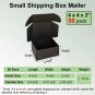Small Shipping Boxes Variety Sizes Colors Corrugated Mailing Packaging Supplies