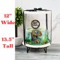 Large round White Tall Clear Cake Box - 12" D X 13.5" H - Clear Cake Boxes for T