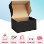 Shipping Boxes Sizes Inches Black Small Mailing Boxes 25 Pack Cardboard Corrugat