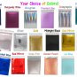 6X10 Metallic Bubble Mailers Pink, Teal, Burgundy, Black, Hologram, Gold, Hologr