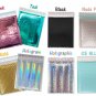 6X10 Metallic Bubble Mailers Pink, Teal, Burgundy, Black, Hologram, Gold, Hologr