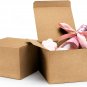 5X5X3.5 Brown Gift Boxes, 20 PCS Gift Boxes with Lids for Presents, Small Brides