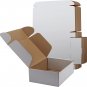 Shipping Boxes 12X9X4 Set of 20, White Corrugated Cardboard Box